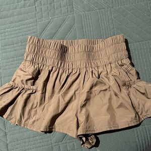 Olive green free people Shorts